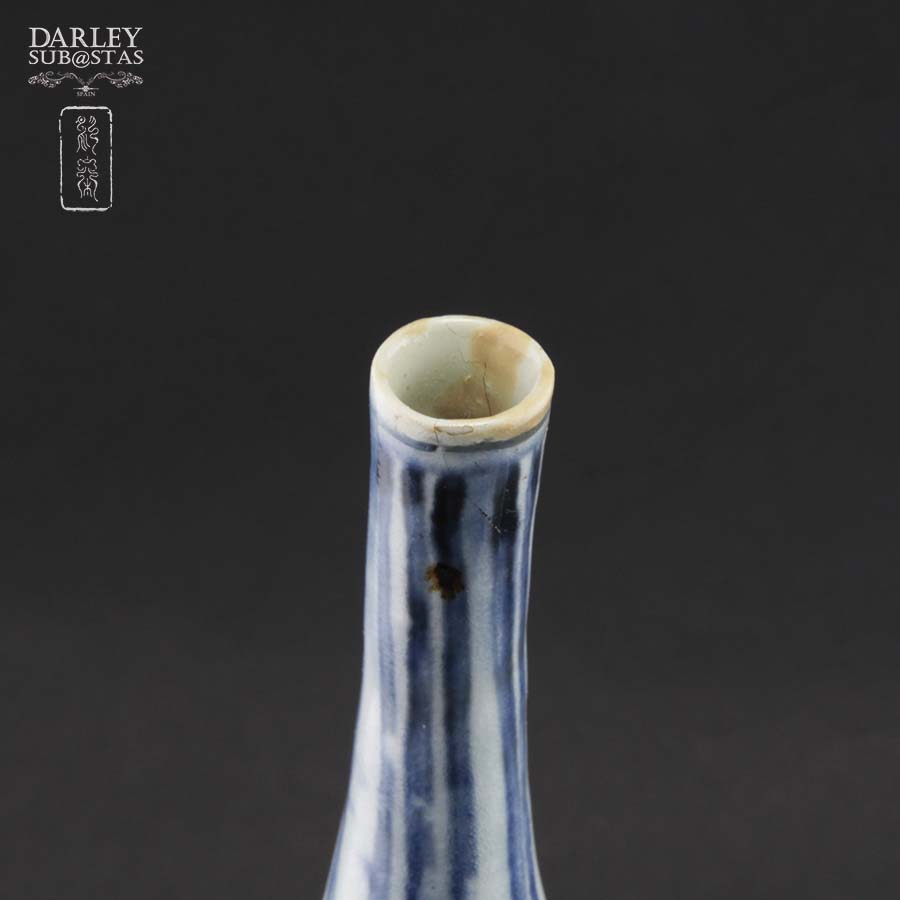 清時代青花 花器 清水焼1801 青磁 | 花器・花瓶,陶器,京焼/清水焼