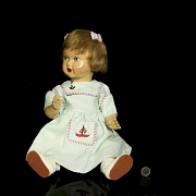 Muñeca clásica Mariquita Pérez, España, c. 1945-1952