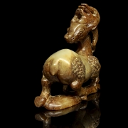 Figura de jade tallado 