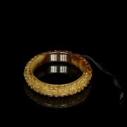 Brazalete de jade amarillo 