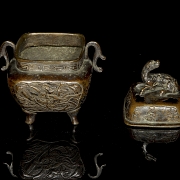 Incensario de bronce 