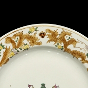 Plato de porcelana