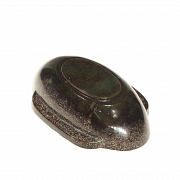 Recipiente de jade tallado, dinastía Han