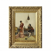 Jules Worms (1832–1914) ‘Couple Conversing’