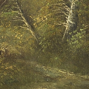19th-20th century French school ‘Woman in the countryside’