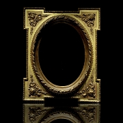 Marco ovalado estilo Neoclásico, s.XIX-XX