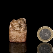 Jade seal ‘Reclining Dragon’, Ming Dynasty