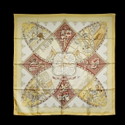 Hermès, pañuelo de seda