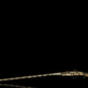 Decorative flintlock rifle in the Moukahla style, 20th century