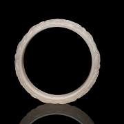 Brazalete de ágata rosa