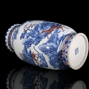 Jarrón de porcelana esmaltada 