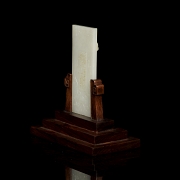Placa de jade blanco 