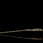 Decorative flintlock rifle in the Moukahla style, 20th century