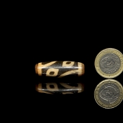 Cuenta Dzi de ágata