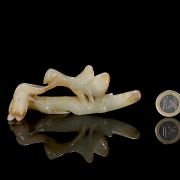 Carved jade figure ‘Mantis’, Qing dynasty