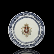 Plato de porcelana