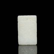 Placa de jade blanco de Hetian 