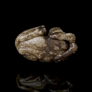 Carved jade figurine ‘Crouching Tiger’, Ming dynasty