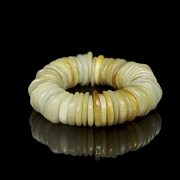 Pulsera con cuentas de jade, s.XX