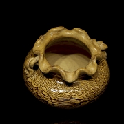 Recipiente de cerámica esmaltada, estilo Tang - 4