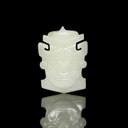 Placa de jade blanco 