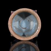 Jarrón de cerámica esmaltada 