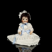 Muñeca de porcelana de carácter Heubach Köppelsdorf, Alemania, c. 1920-1925