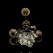 Candelabro de bronce, s.XX - 12