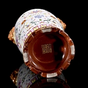 Jarrón de porcelana 