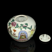 Recipiente de porcelana esmaltada