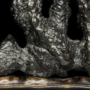 Gongshi rock with wooden base, Qing dynasty - 6