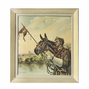 卡洛斯·阿利亚加（Carlos Aliaga，20 世纪）《西班牙军团枪骑兵中队》，1957 年 - 5