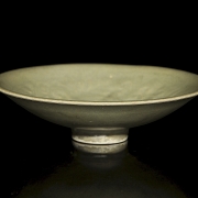 Celadon glazed porcelain bowl, Song style - 4
