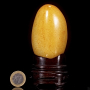 Jade rock with carved Hetian skin, Qing dynasty