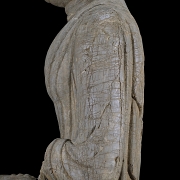 Gran figura de piedra tallada 