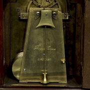 George III style mantel clock by Thomas Evans 1844-1890.