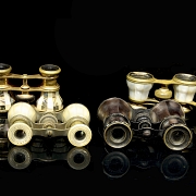 Conjunto de antíguos binoculares de teatro, s.XIX-XX