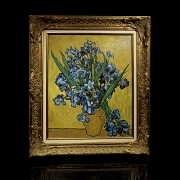Reproducción de la obra de Vincent Van Gogh