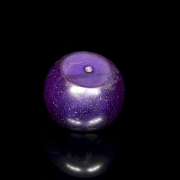 Cuenta de ágata morada, dinastía Liao