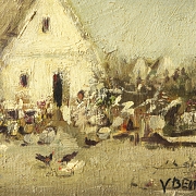 V. Benlloch (20th century) ‘Views of the hut’ - 1