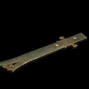 Hoja ceremonial de jade 