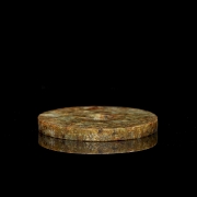 Carved jade disc ‘Bi’, Liangzhu culture - 2