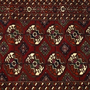 Alfombra oriental rusa de Bokara, s.XX