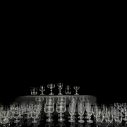 Set of glassware, Germany, 20th century