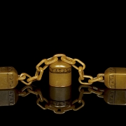 Conjunto de sellos de Shoushan, dinastía Qing