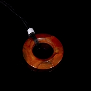 Colgante de ágata roja, s.XX