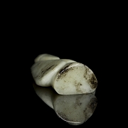 Colgante de jade blanco 