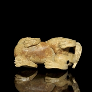 Figura de jade tallado