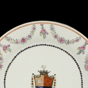 Plato de porcelana