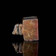 Carved Shoushan stone seal, Qing dynasty